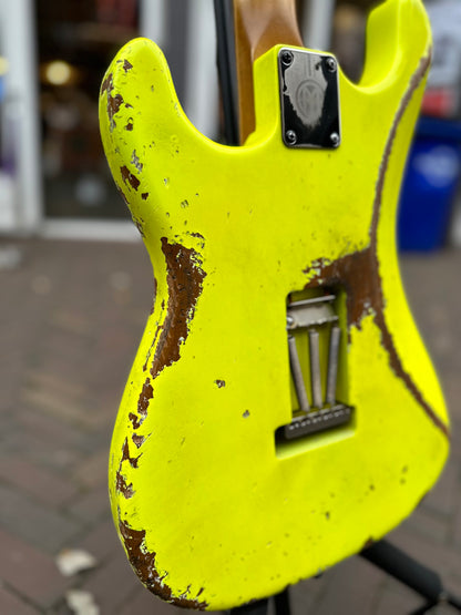 MAYBACH STRADOVARI MASTERBUILD CUSTOM SHOP "GUITARSUMMIT 24" 80'S YELLOW