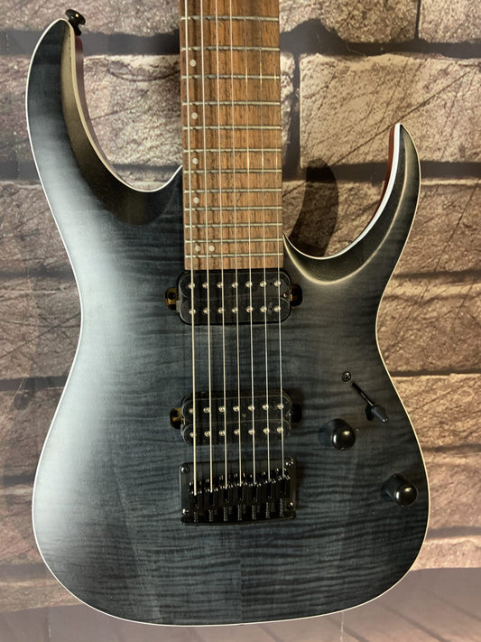 Ibanez RGA742FM Transparent Gray Flat 7 string