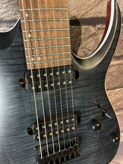 Ibanez RGA742FM Transparent Gray Flat 7 string