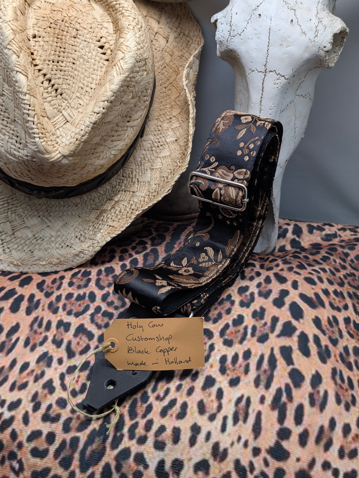 Holy Cow Straps Customshop Black Copper - Hand Made